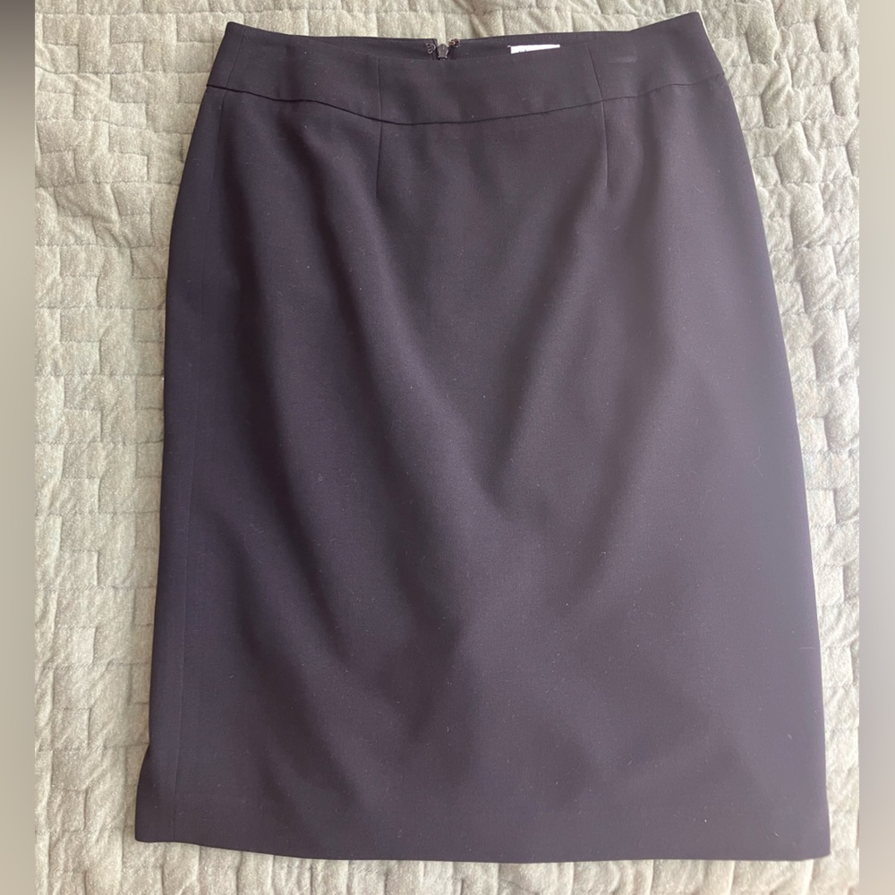Calvin Klein Black Stretch Skirt